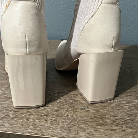 Cream Booties - Picture 7 of 12